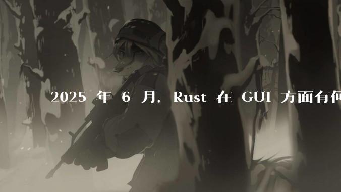2025 年 6 月，Rust 在 GUI 方面有何大的进展? 你最看好哪个框架?